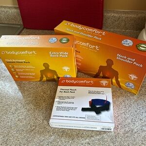Body Comfort Heat Pack Set New, Unopened, Never Used